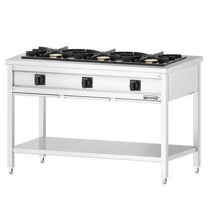 GGM Gastro Gas Boiling Top - 25.5kW - 3 burners