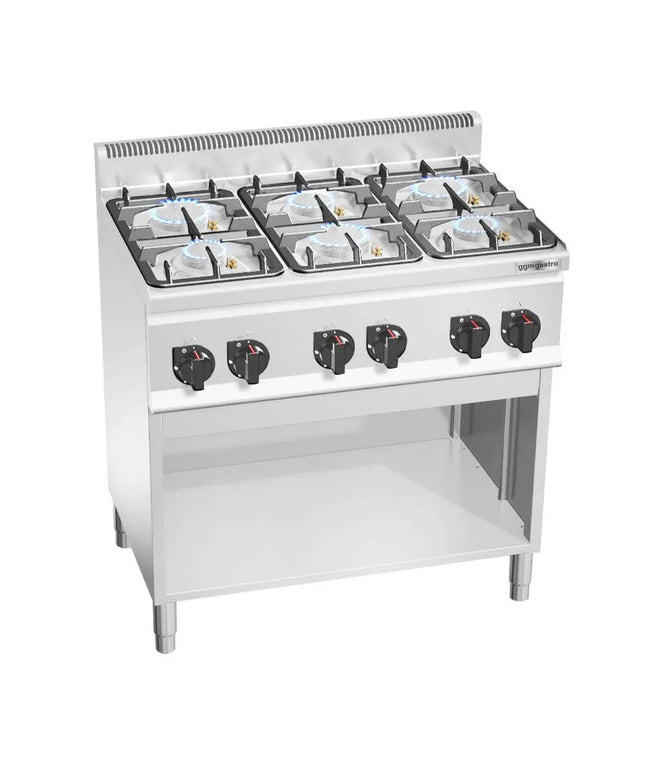 GGM Gastro Gas Boiling Top - 28.5kW - 6 burners