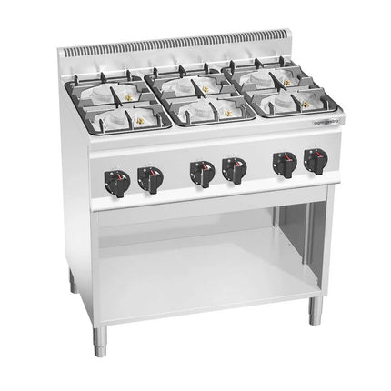 GGM Gastro Gas Boiling Top - 28.5kW - 6 burners