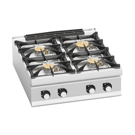 GGM Gastro Gas Boiling Top - 28kW - 4 burners