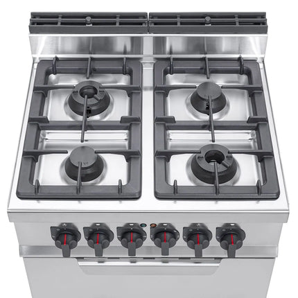 GGM Gastro Gas Boiling Top - 28kW - 4 burners