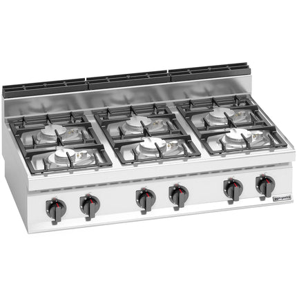 GGM Gastro Gas Boiling Top - 33.5kW - 6 burners
