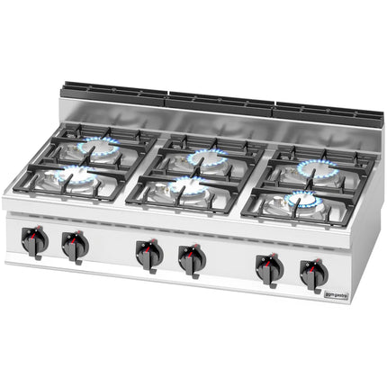 GGM Gastro Gas Boiling Top - 33.5kW - 6 burners