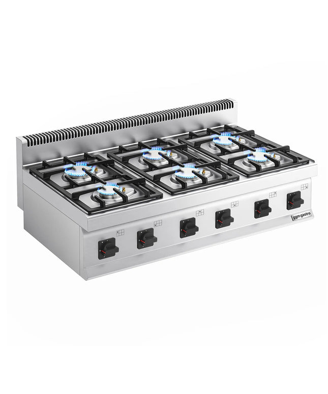 GGM Gastro Gas Boiling Top - 36kW - 6 burners