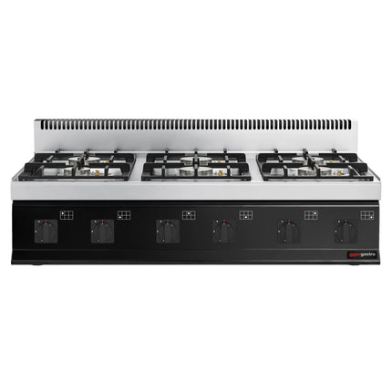 GGM Gastro Gas Boiling Top - 36kW - 6 burners