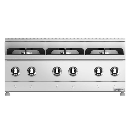 GGM Gastro Gas Boiling Top - 36kW - 6 burners