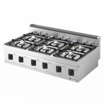 GGM Gastro Gas Boiling Top - 36kW - 6 burners