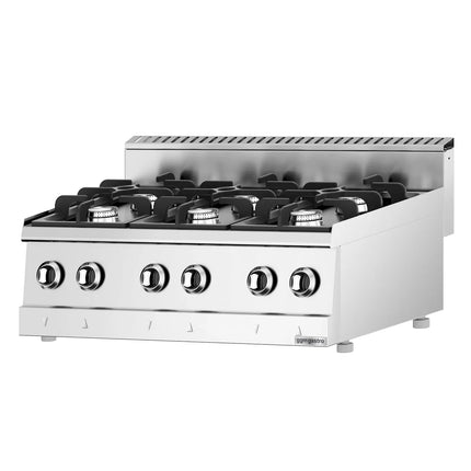 GGM Gastro Gas Boiling Top - 36kW - 6 burners