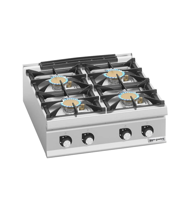 GGM Gastro Gas Boiling Top - 40kW - 4 burners