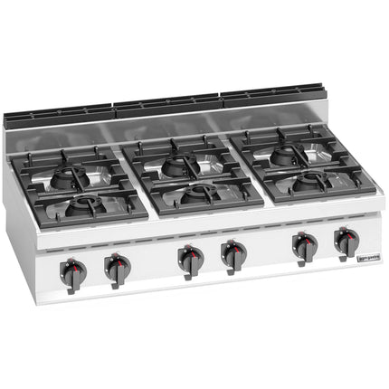 GGM Gastro Gas Boiling Top - 42kW - 6 burners