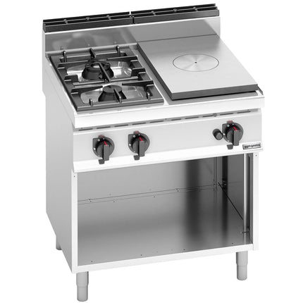 GGM Gastro Gas Boiling Top with hotplate - 17.5kW - 2 Burners