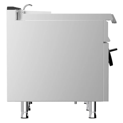GGM Gastro Gas Bratt Pan - 120L - 30kW - Manual Tilt - with Water Fill Tap
