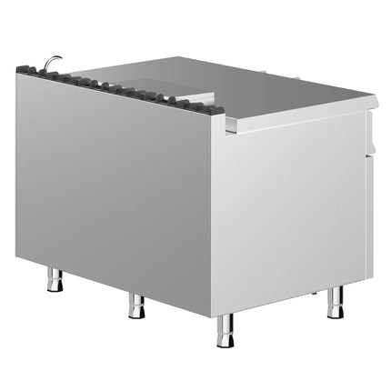 GGM Gastro Gas Bratt Pan - 120L - 30kW - Manual Tilt - with Water Fill Tap
