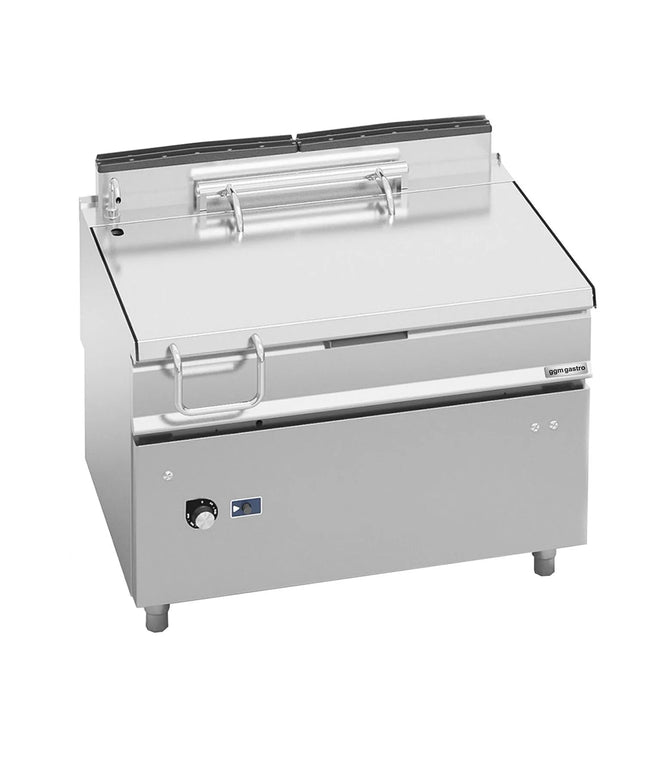 GGM Gastro Gas Bratt Pan - 120L - 30kW - Motorised Tilt - with Water Fill Tap