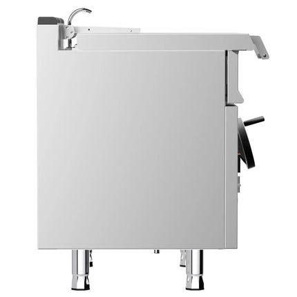 GGM Gastro Gas Bratt Pan - 60L - 20.5kW - Manual Tilt - with Water Fill Tap