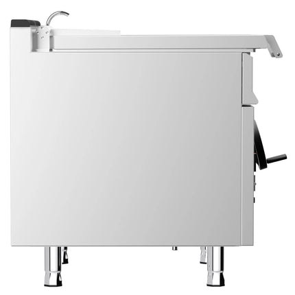 GGM Gastro Gas Bratt Pan - 80L - 20.5kW - Manual Tilt - with Water Fill Tap