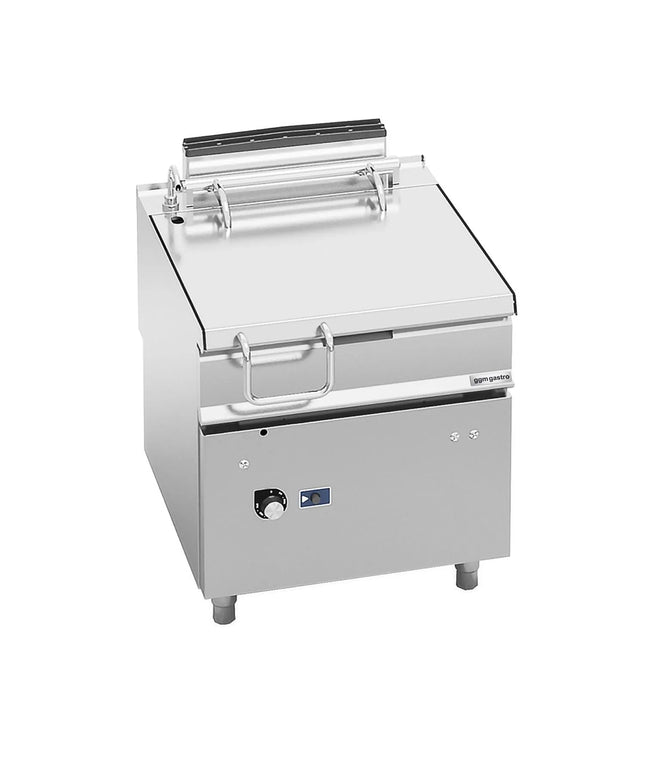 GGM Gastro Gas Bratt Pan - 80L - 20kW - Motorised Tilt - with Water Fill Tap