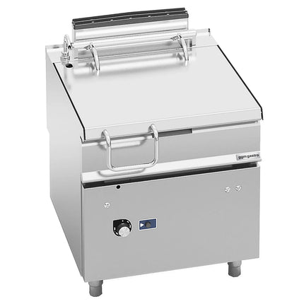 GGM Gastro Gas Bratt Pan - 80L - 20kW - Motorised Tilt - with Water Fill Tap