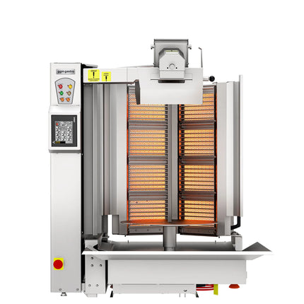 GGM Gastro Gas Doner Kebab Grill - 8 Burner - up to 130kg - 26.6kW - incl. 1 skewer & drip tray
