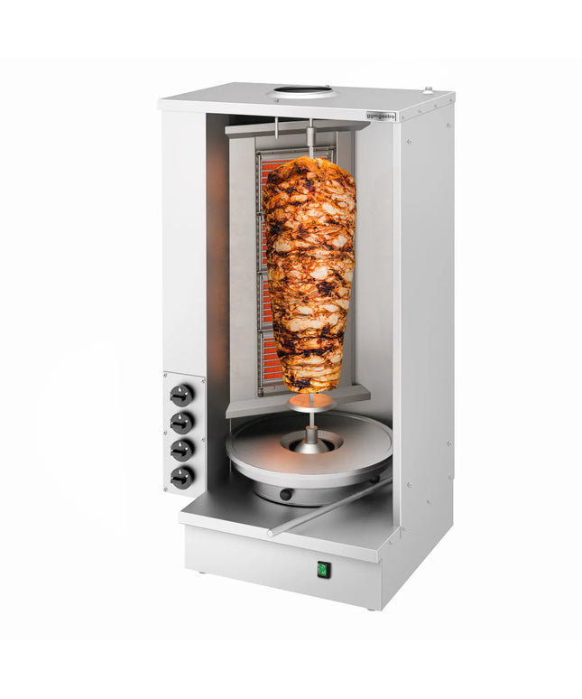 GGM Gastro Gas Doner Kebab Grill (Shawarma/Gyros) - 4 Burner - up to 60kg