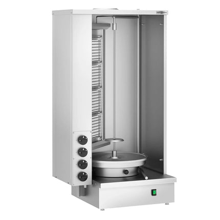 GGM Gastro Gas Doner Kebab Grill (Shawarma/Gyros) - 4 Burner - up to 60kg