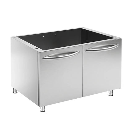 GGM Gastro Gas Hob - 10kW - 1 burner - with base cabinet - 2 doors