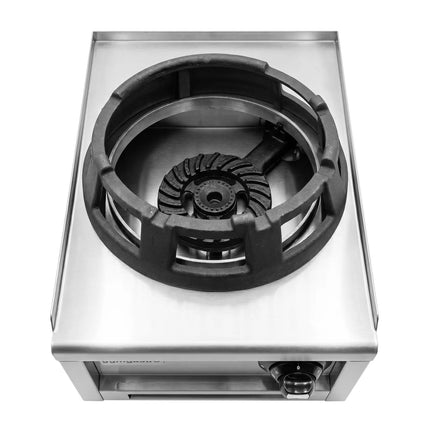 GGM Gastro Gas Hob - 12kW - 1 burner - High-Output Burners