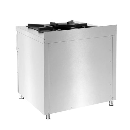 GGM Gastro Gas Hob - 24kW - 1 burner - with base cabinet - 2 doors