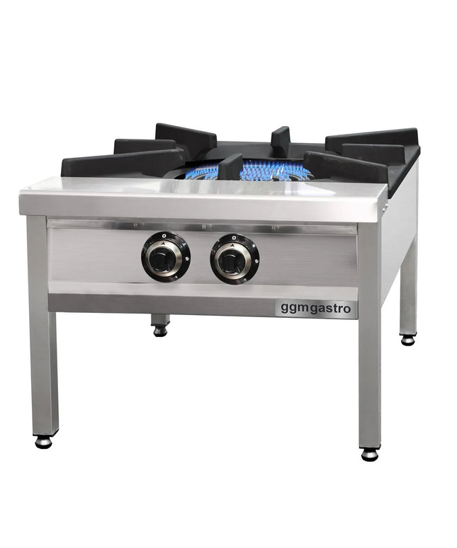 GGM Gastro Gas Hob - 27kW - 2 burners