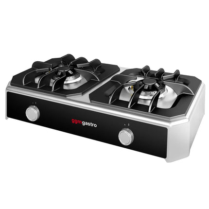 GGM Gastro Gas Hob - 7kW - 2 burners