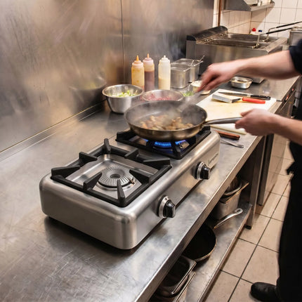 GGM Gastro Gas Hob - 8kW - 2 burners