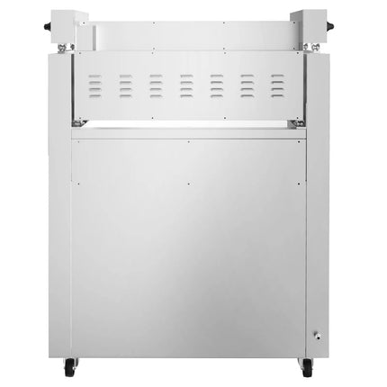 GGM Gastro Gas Horizontal Kebab Grill (Cağ Kebab) - 9.8kW - up to 85kg - Floor-standing - on castors