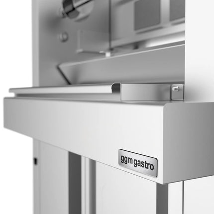 GGM Gastro Gas Horizontal Kebab Grill (Cağ Kebab) - 9.8kW - up to 85kg - Floor-standing - on castors