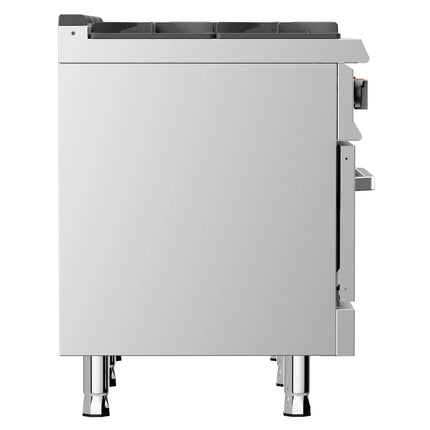 GGM Gastro Gas Oven Range - 39.5kW - 5 burners - with Gas Oven Static Oven - 6kW