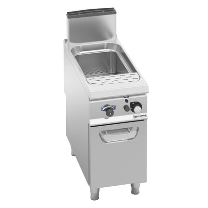 GGM Gastro Gas Pasta Cooker - Single Tank - Freestanding - 40L - 12kW - with Drain Tap