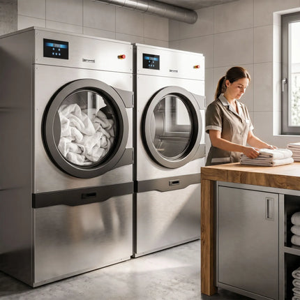 GGM Gastro Gas Professional Vented Tumble Dryer - 18kg - Mechanical Dials