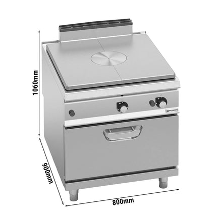 GGM Gastro Gas Solid Top - 20.8kW - incl. Gas Oven Static