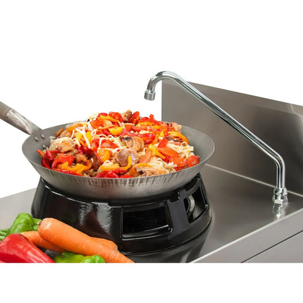 GGM Gastro Gas wok cooker - 14kW - 1 burner - incl. 1 tap