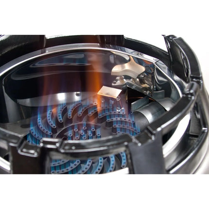 GGM Gastro Gas wok cooker - 42kW - 3 burner - incl. 1 tap