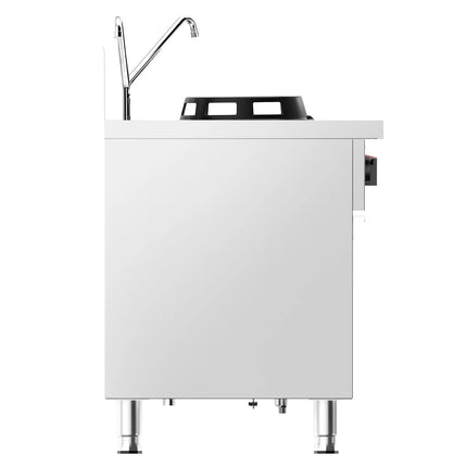 GGM Gastro Gas wok cooker - 60kW - 4 burner - incl. 2 taps