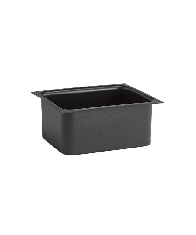 GGM Gastro Gastronorm Container (GN 1/2) - Deep - Polystyrene - H140mm - Black - for 14005
