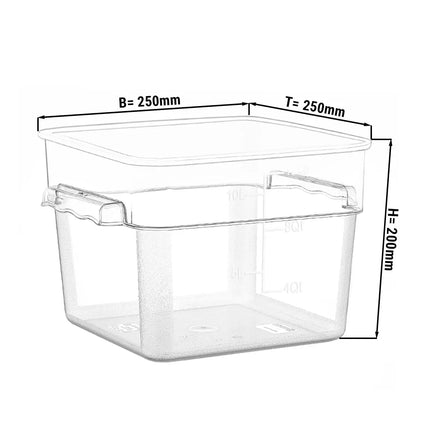 GGM Gastro Gastronorm Container - Plastic - 5.7 litres