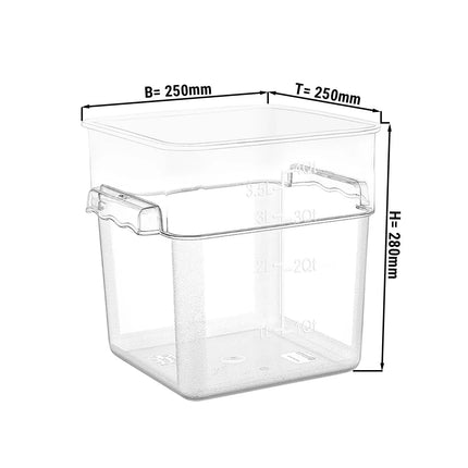 GGM Gastro Gastronorm Container - Plastic - 7.6 litres