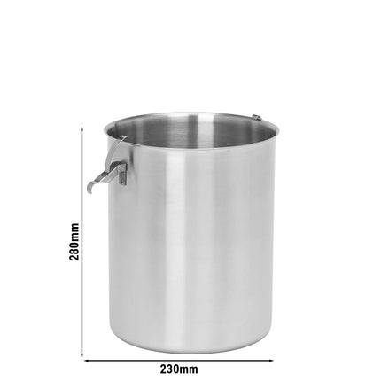 GGM Gastro Gastronorm Container - Stainless steel - 10 litres