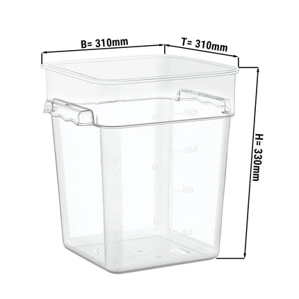 GGM Gastro Gastronorm Food Storage Container - Plastic - 17.2 litres