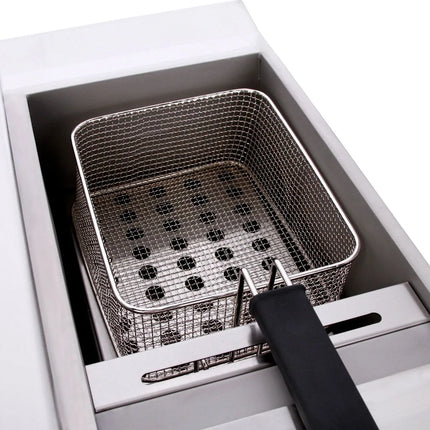 GGM Gastro Giỏ Chiên - 220x460x180mm - Thép Không Gỉ - Cho EFK653-8+8
