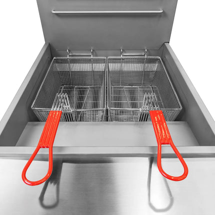 GGM Gastro Giỏ Chiên - 240x335x150mm - 15L - Kim Loại Mạ Kẽm - Cho GFK591-40