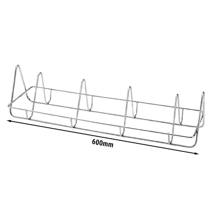 GGM Gastro Giỏ Chiên - 600x10x10mm - Thép Không Gỉ - Cho Dòng EM420