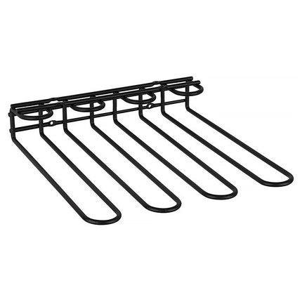 GGM Gastro Glass Hanger - Ceiling-mounted - Black Finish - 295mm - holds up to 12 glasses