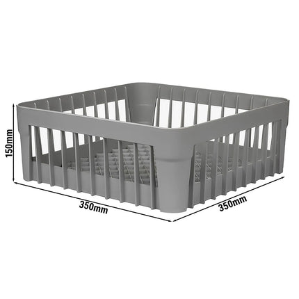 GGM Gastro Glass Rack - 350x350mm - Grey - for Height 150mm